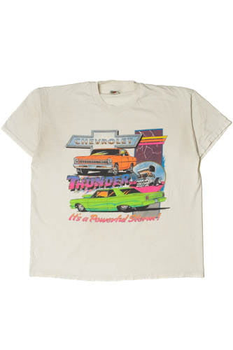 Vintage Chevrolet Thunder "It's A Powerful Storm" T-Shirt