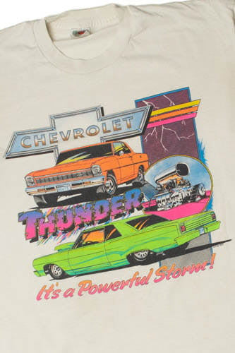 Vintage Chevrolet Thunder "It's A Powerful Storm" T-Shirt