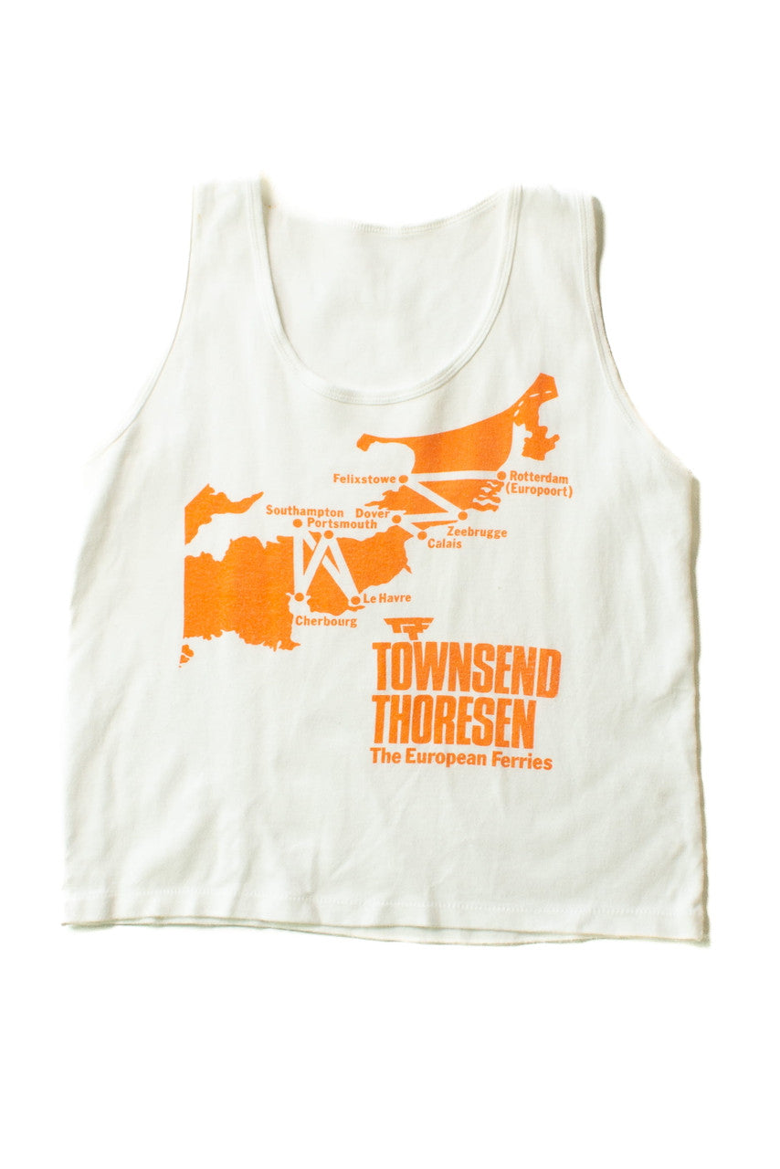 Vintage Townsend Thoresen European Ferries Tank (1980s)