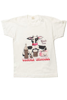 Vintage Udderly Delicious Black Cow T-Shirt (1988)