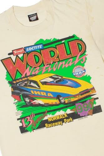 Vintage 1990 World Nationals Racing T-Shirt