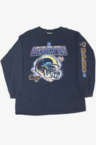 Vintage 2001 St. Louis Rams NFC Champions Long Sleeve T-Shirt