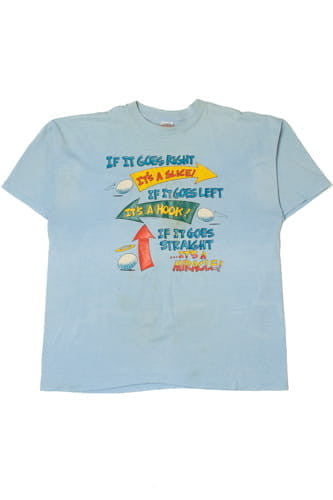 Vintage Golf Humor T-Shirt 8903