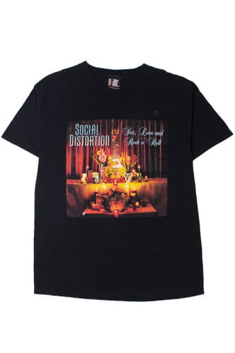 2004 Social Distortion Sex, Love And Rock 'n' Roll T-Shirt