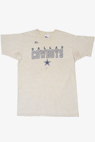 Vintage Dallas Cowboys Glitter Text T-Shirt