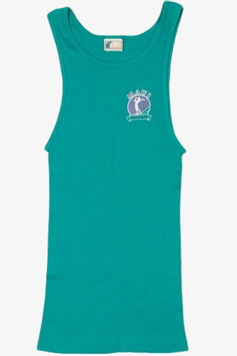 Vintage Maui Hawaii Surf Ribbed Tank Top