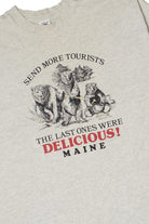 Vintage Maine Send More Tourists Bear T-Shirt