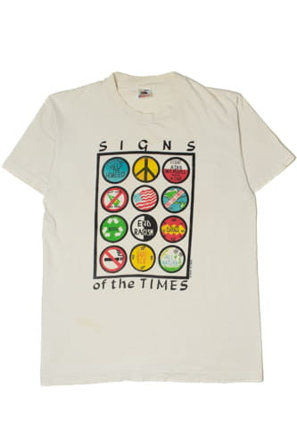 Vintage "Signs Of The Times" T-Shirt (1990s)