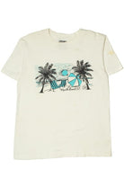 Vintage Myrtle Beach S.C. Beach Scene T-Shirt