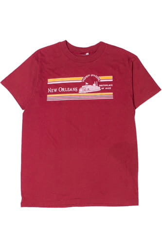 Vintage New Orleans "Birthplace of Jazz" Single Stitch T-Shirt
