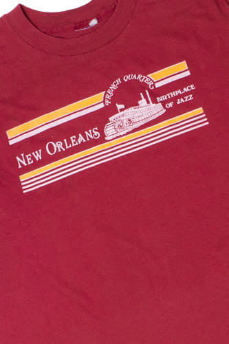 Vintage New Orleans "Birthplace of Jazz" Single Stitch T-Shirt