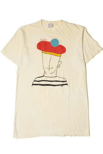 Vintage Matisse-like Illustration Single Stitch T-Shirt
