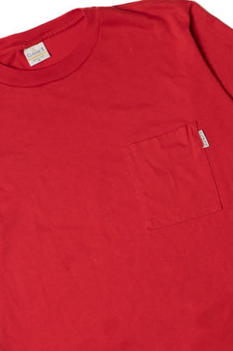 Vintage ILGWU Union Made "Class" Pocket Classic II T-Shirt
