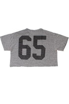 Vintage HCHS Football Crop Top T-Shirt