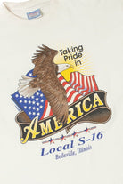 Vintage "America" Flag & Eagle T-Shirt (2000's)