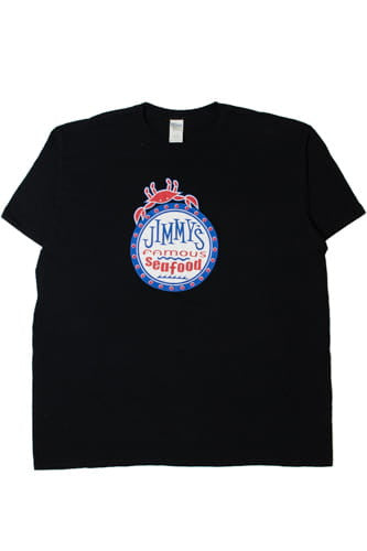 Jimmy's Famous Seafood American Flag T-Shirt