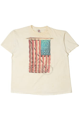 Vintage American Eagle Outfitters American Flag T-Shirt