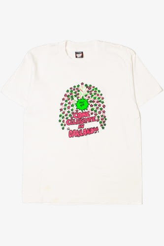 Vintage July 4th Fireworks Oakland Single Stitch T-Shirt