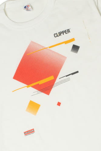 Vintage "Clipper" Geometrical Graphic T-Shirt