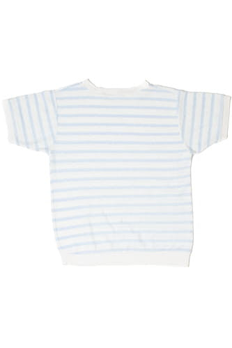 Vintage Lightweight Terrycloth & Lace T-Shirt
