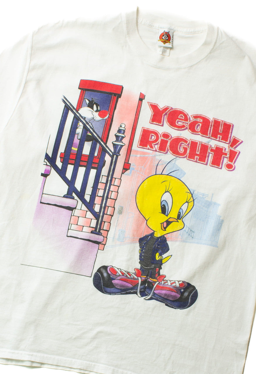Vintage Tweety "Yeah, Right!" T-Shirt (1990s)