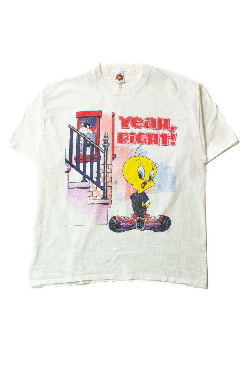 Vintage Tweety "Yeah, Right!" T-Shirt (1990s)