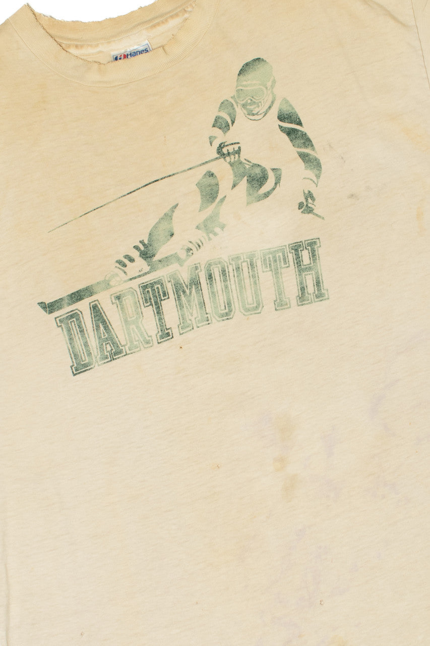 Vintage Thrashed "Dartmouth" Ski T-Shirt