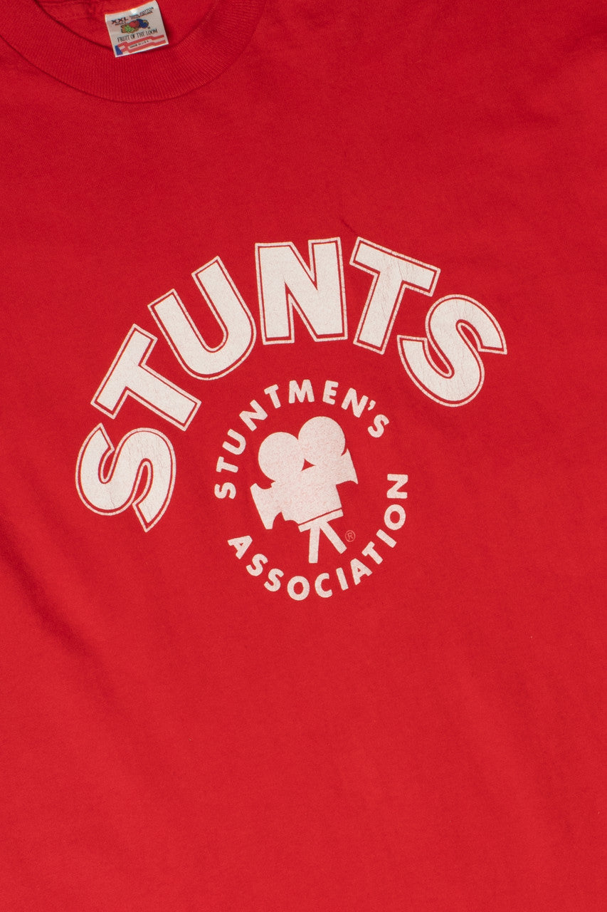 Vintage Stunts "Stuntmen's Association" Single Stitch T-Shirt