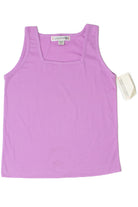 Vintage Lavender Square Neck T-shirt Tank Top