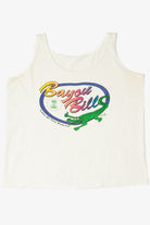 Vintage "Bayou Bill" Ozarks Alligator Graphic Tank Top