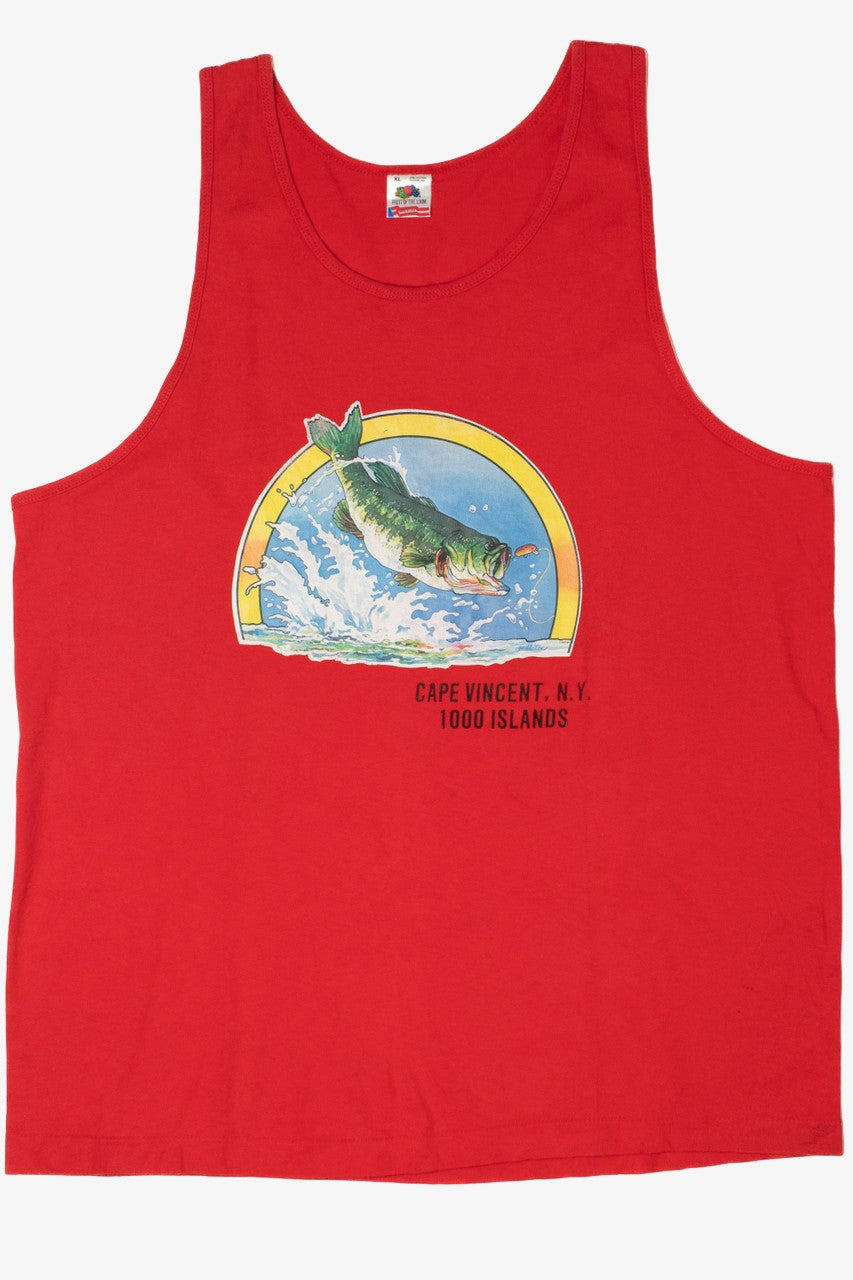 Vintage "Cape Vincent, NY 1000 Islands" Fish Tank Top