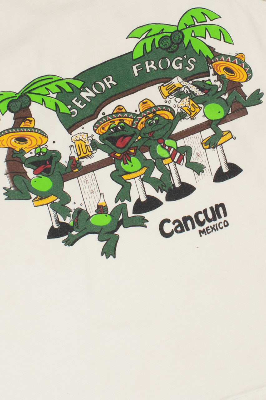 Vintage Señor Frog's Cancun Mexico Tank Top
