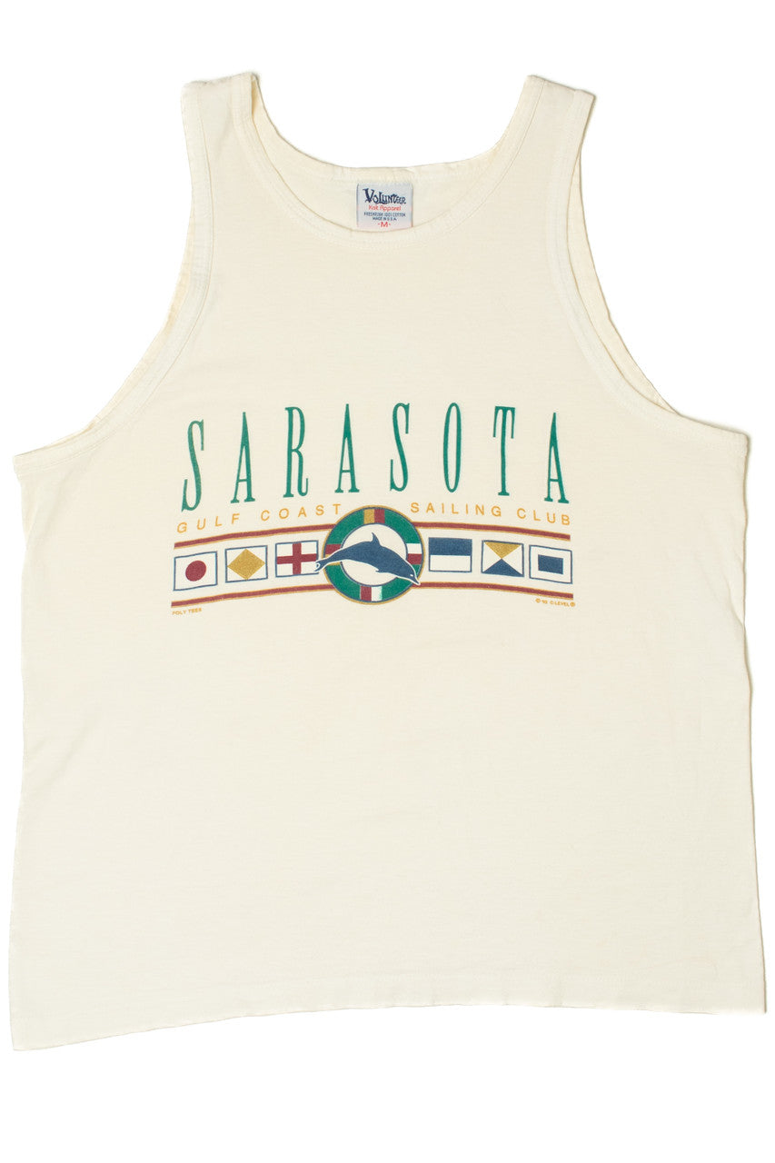 Vintage Sarasota Golf Coast Sailing Club Tank Top