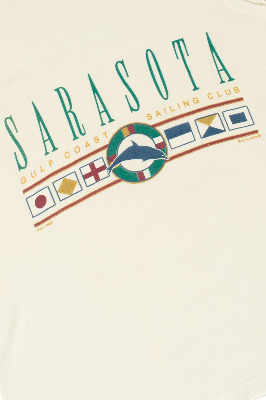 Vintage Sarasota Golf Coast Sailing Club Tank Top