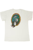Shred Head Activewear Skeleton Cropped Sleeve T-Shirt