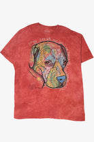 The Mountain "Dogs Speak" Tie Dye T-Shirt