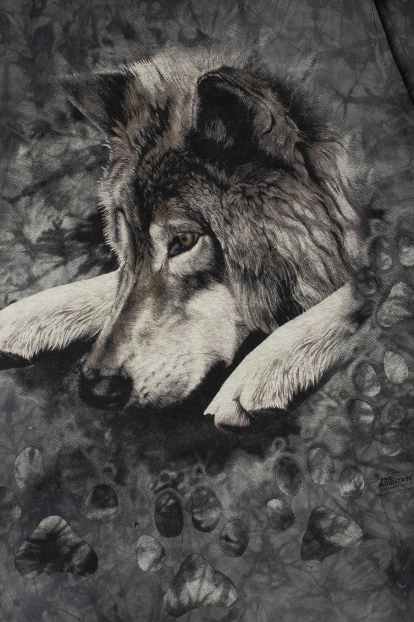 Vintage 2002 The Mountain Wolf Tie Dye T-Shirt