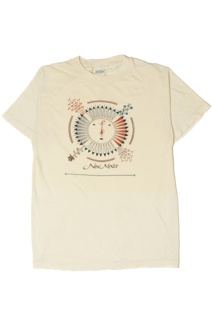 Vintage New Mexico Tribal Print T-Shirt