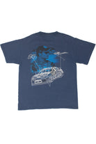 Vintage Jeff Gordon #24 Racecar Blueprint T-Shirt