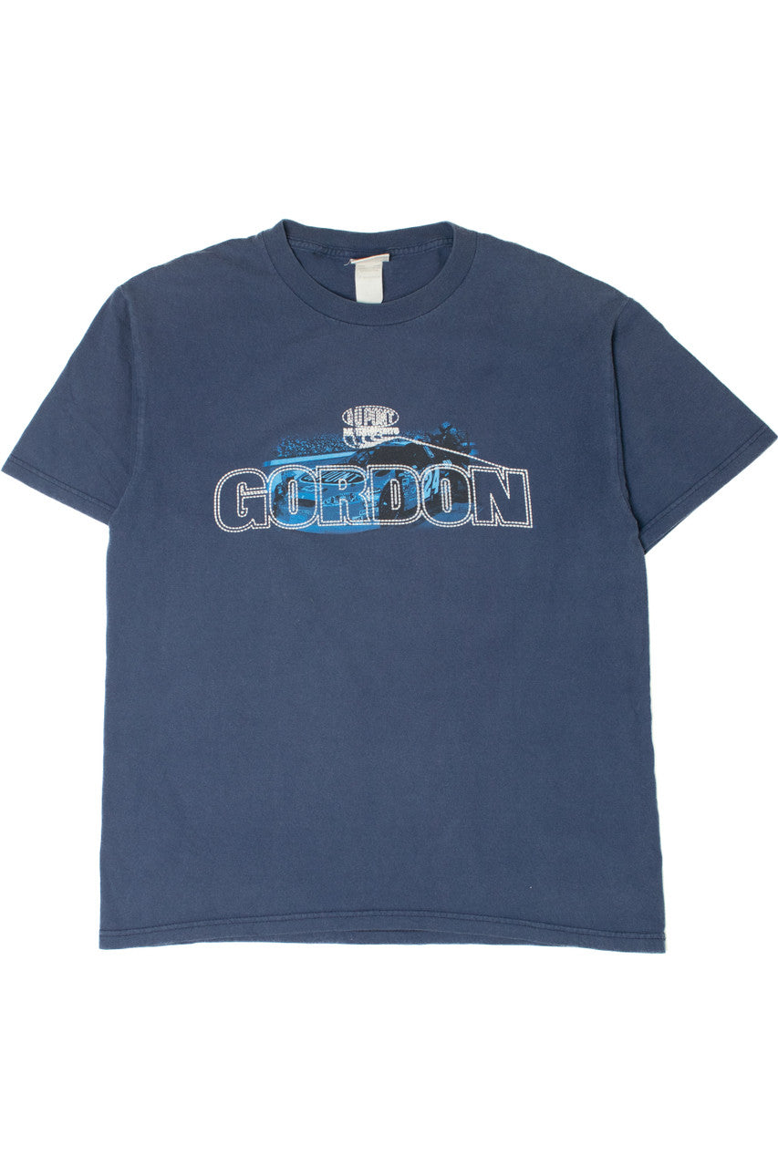 Vintage Jeff Gordon #24 Racecar Blueprint T-Shirt