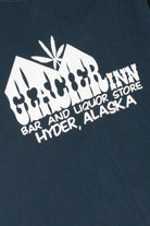 Recycled Glacier Inn Alaska Weed Leaf T-Shirt