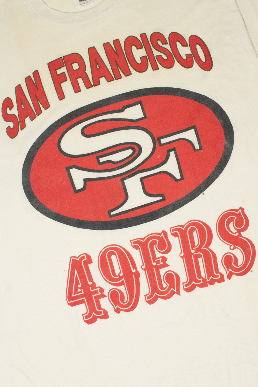 Vintage San Francisco 49ers NFL 4XL Nightie T-Shirt