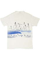 Vintage Bahamas Scenic Wraparound Print T-Shirt
