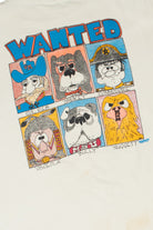 Vintage "Cat Tracy" Wanted Characters T-Shirt