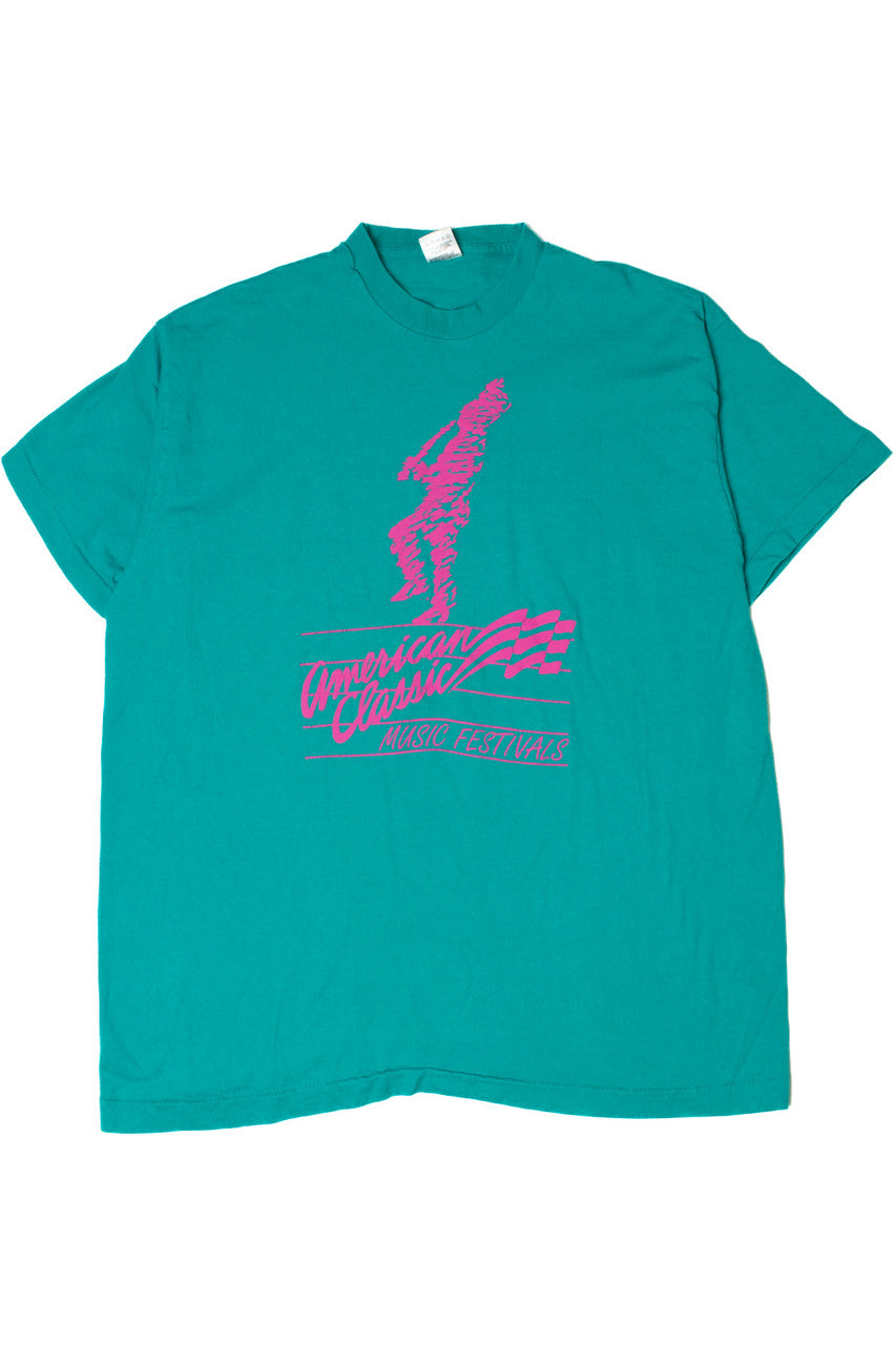 Vintage "American Classic Music Festivals" Single Stitch T-Shirt 2