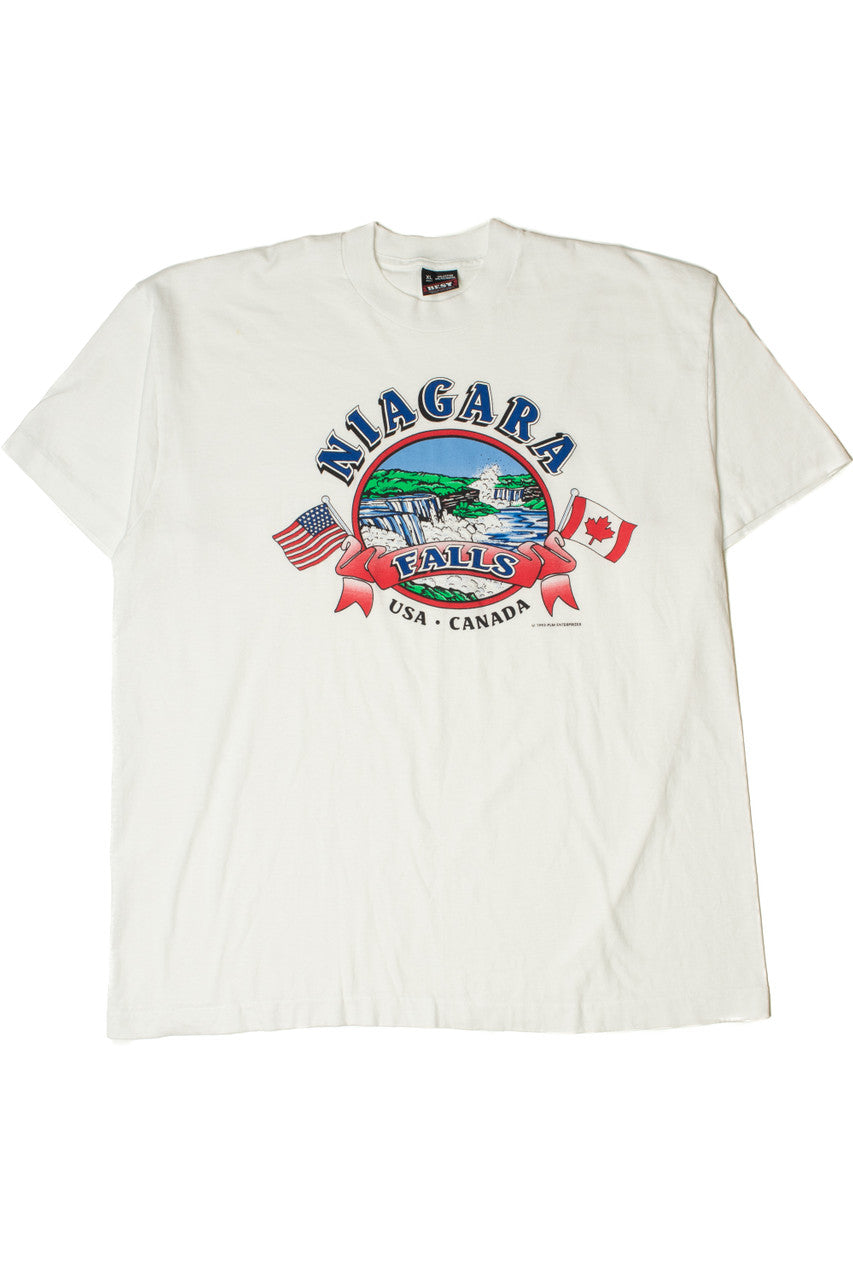 Vintage 1993 Niagara Falls USA Canada Single Stitch T-Shirt