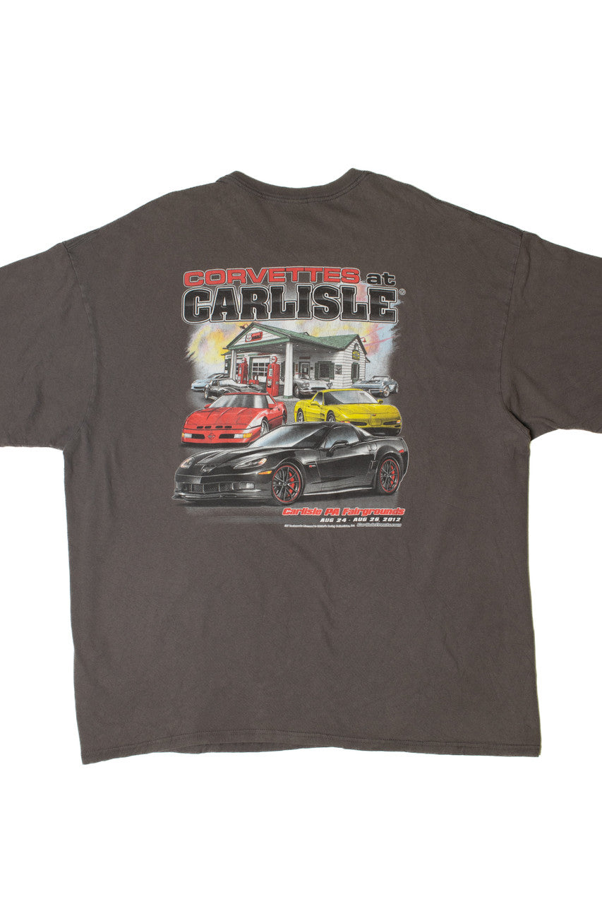 Recycled 2012 "Corvettes at Carlisle" Car Show T-Shirt
