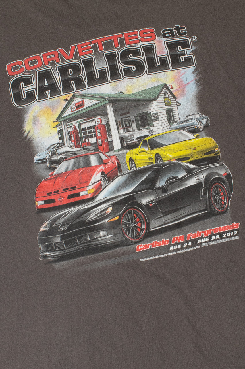 Recycled 2012 "Corvettes at Carlisle" Car Show T-Shirt