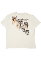 Vintage 1994 "Yorkshire Terrier" Metallic Bows T-Shirt