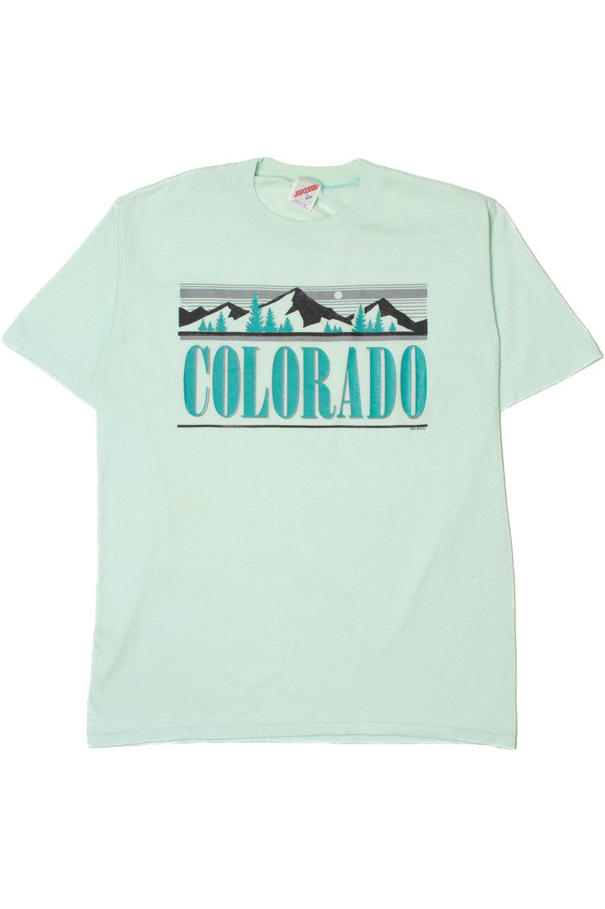 Vintage 1989 "Colorado" Mountain Graphic T-Shirt